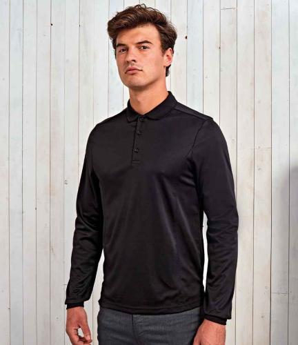 Premier Long Sleeve Coolchecker� Piqu� Polo Shirt